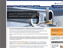Tablet Screenshot of dakin-flathers.com
